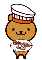 イタリア料理と動物シリーズ