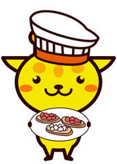 イタリア料理と動物シリーズ