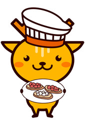 イタリア料理と動物シリーズ