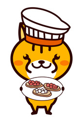 イタリア料理と動物シリーズ