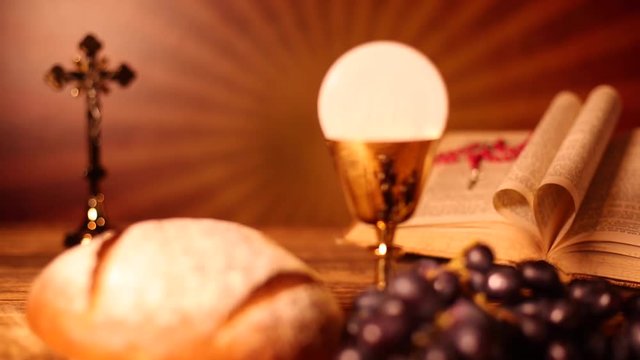 Holy communion for christianity religion