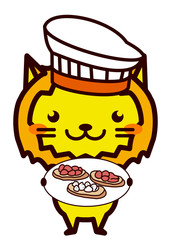 イタリア料理と動物シリーズ