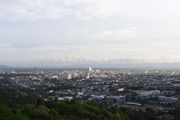 Fototapeta na wymiar Top view of Hat Yai ,Thailand