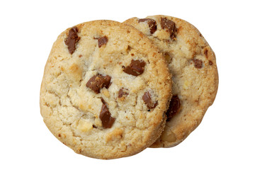 Milk chocolate macadamia, Chocolate chunk crispy cookies.