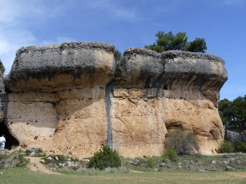 CIUDAD ENCANTADA DE CUENCA,  paraje natural de formaciones rocosas calc&aacute;reas o calizas formadas a lo largo de miles de a&ntilde;os.