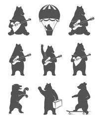 Fun Illustration Bears