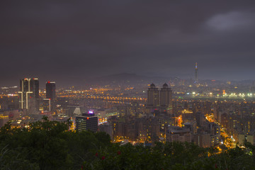 台北市城市夜景
