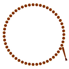 Frame - Circle Prayer Beads 
