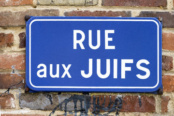 Rue aux juifs (Giverny, Normandie)