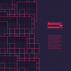 Obraz premium Abstract background with geometric pattern. Eps10 Vector illustration