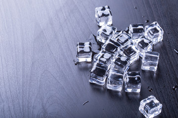 Ice cubes cool
