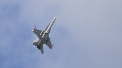 Fototapeta na wymiar Jet fighter aircraft