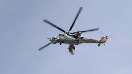 Mi-24 Hind helicopter