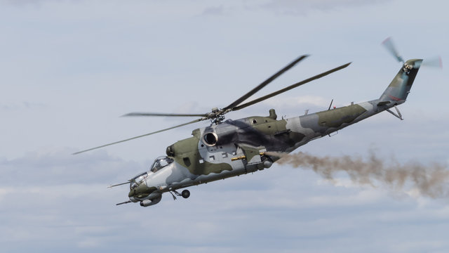 Mi-24 Hind helicopter