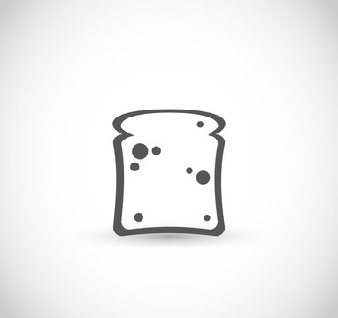 Toast Icon Vector