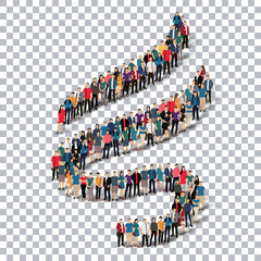 abstract business symbol people Transparency