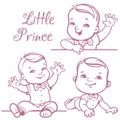 Little baby boy set.