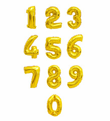 number from balloons