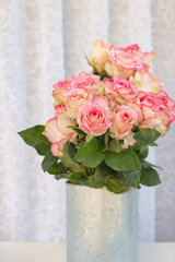 flower bouquets , bunch of Pink Rose flowers