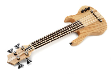 Fototapeta premium mini bass guitar ukulele size