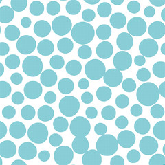 Seamless dots pattern with white background - 111155374