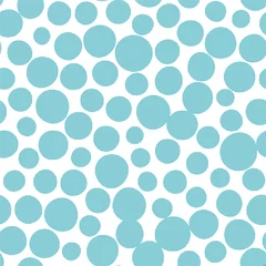 Tapeten Seamless dots pattern with white background © Pavel Alexeev