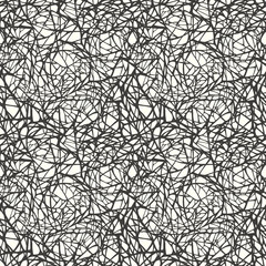 Seamless pattern with abstract ornament