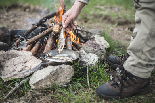 Hand,Hobby,Bulgarien,kochen,Wanderschuh,zubereiten,Ruhe