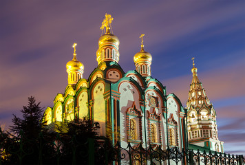 Fototapeta na wymiar Москва. Храм Святого Николая .
