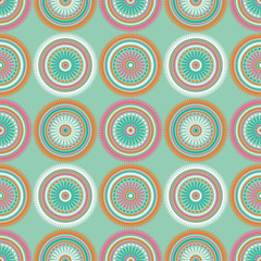 Ethnic boho seamless pattern. Print. Repeating background. Cloth design, wallpaper.