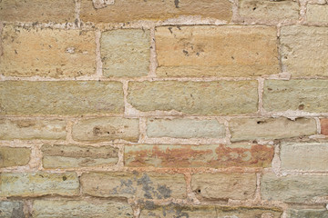 Wall light old stone