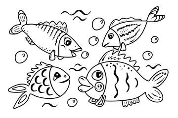 Fischdamen unterhalten sich :)