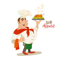 Bon appetit chef character