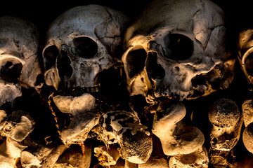 Skulls in Naples