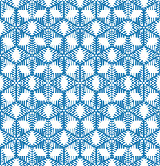 Abstact winter snow seamless pattern Swirl floral  geometric ornament 