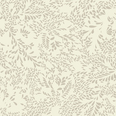Abstract floral pattern. Seamless floral ornamental texture Nature stylish background