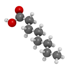 Caprylic (octanoic) acid. Medium-chain fatty acid.