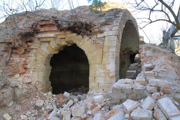 ruins of old factory