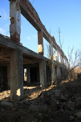 ruins of old factory