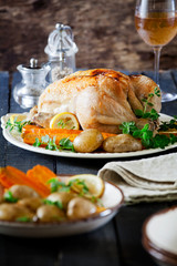 Roasted Chicken With Vegetables