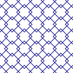 Geometric seamless ornament pattern. Vector background.