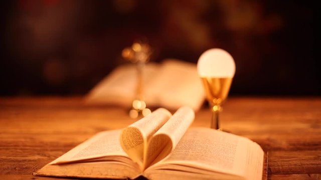 Holy communion, religion background 