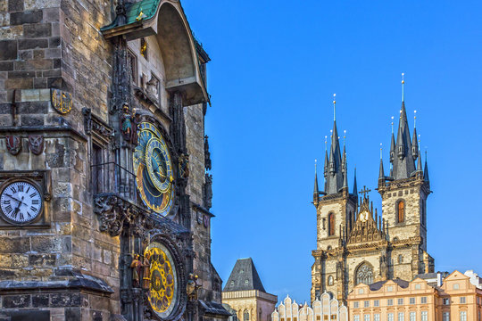 Prague Old Town Square, Czech Republic.