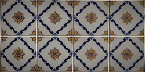 tile decorated