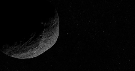 A smooth, steady departure from Vesta. Data: NASA/JPL.