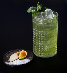 Mojito cocktail drink