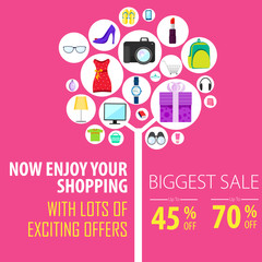 Shopping Sale Poster