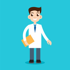 Professional vet doctorcharacter