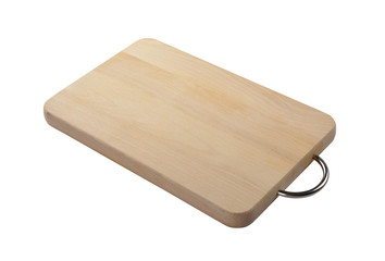 Chopping board isolated on white