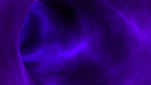 Travelling through Wormhole Tunnel with Red - Blue Gradient Clouds - HD Loop Animation